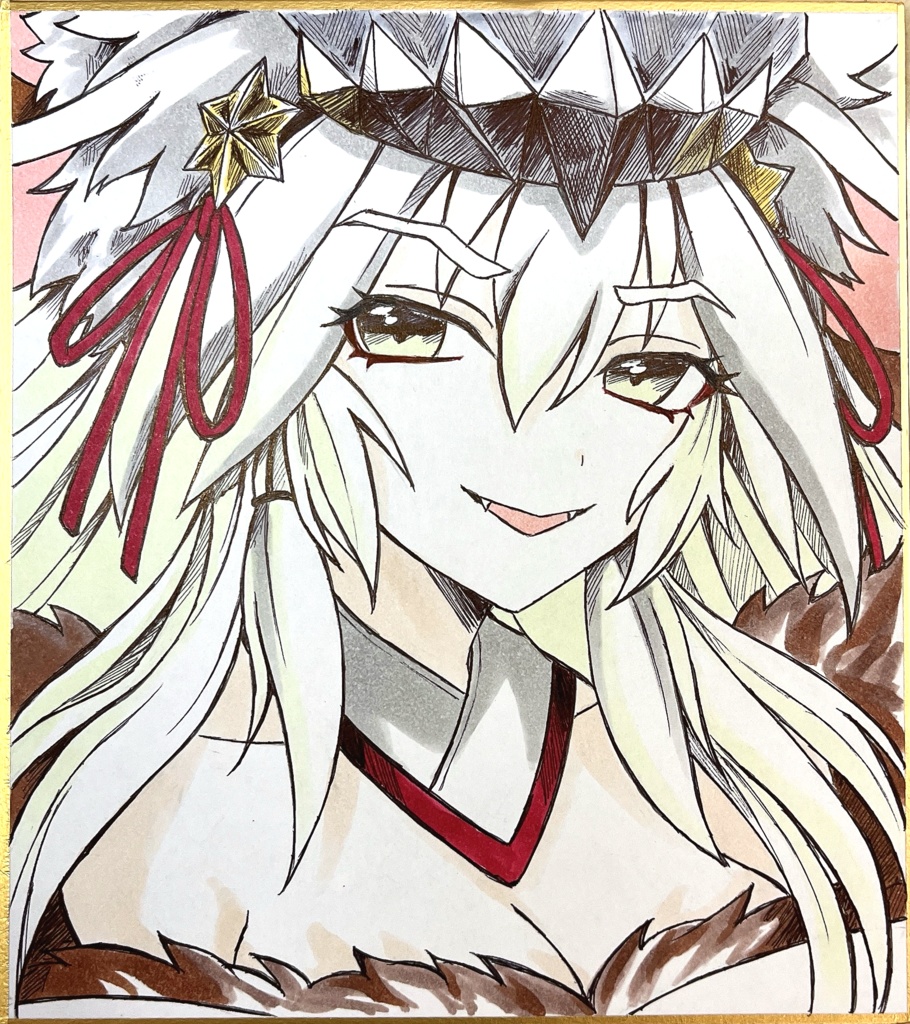 【色紙】闇のコヤンスカヤ