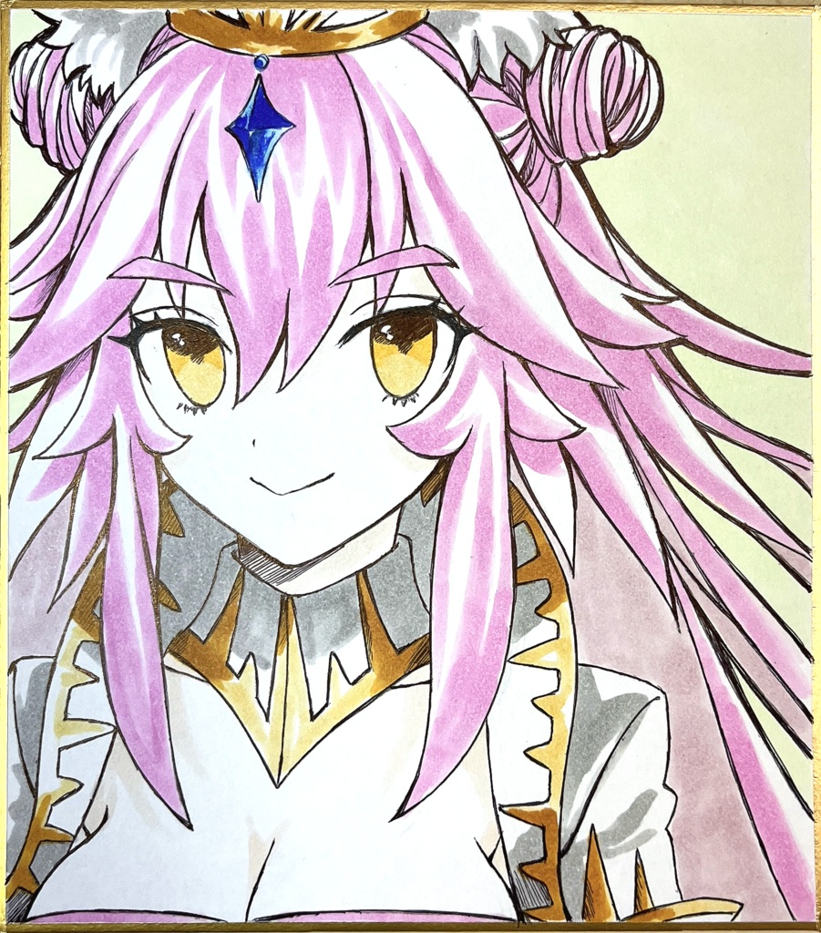【色紙】光のコヤンスカヤ