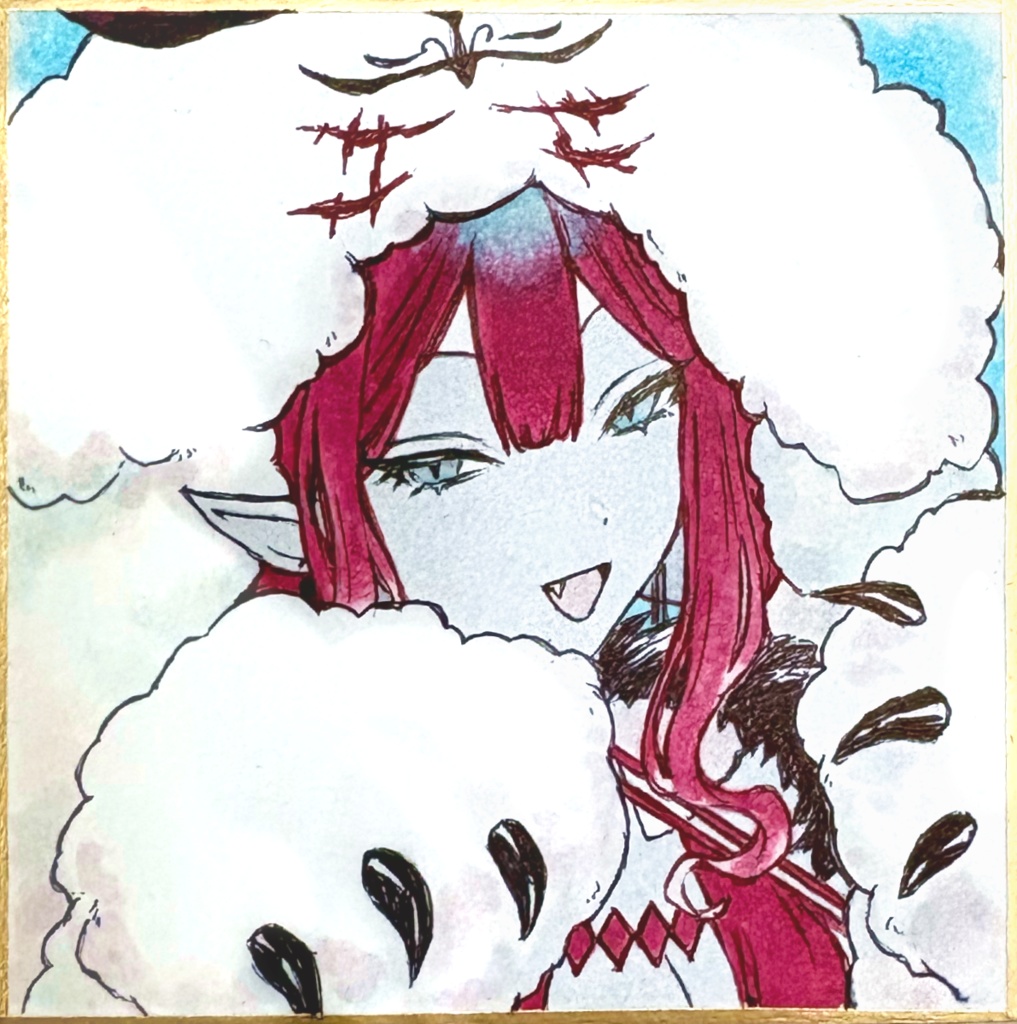 【ミニ色紙】水着バーヴァン・シー