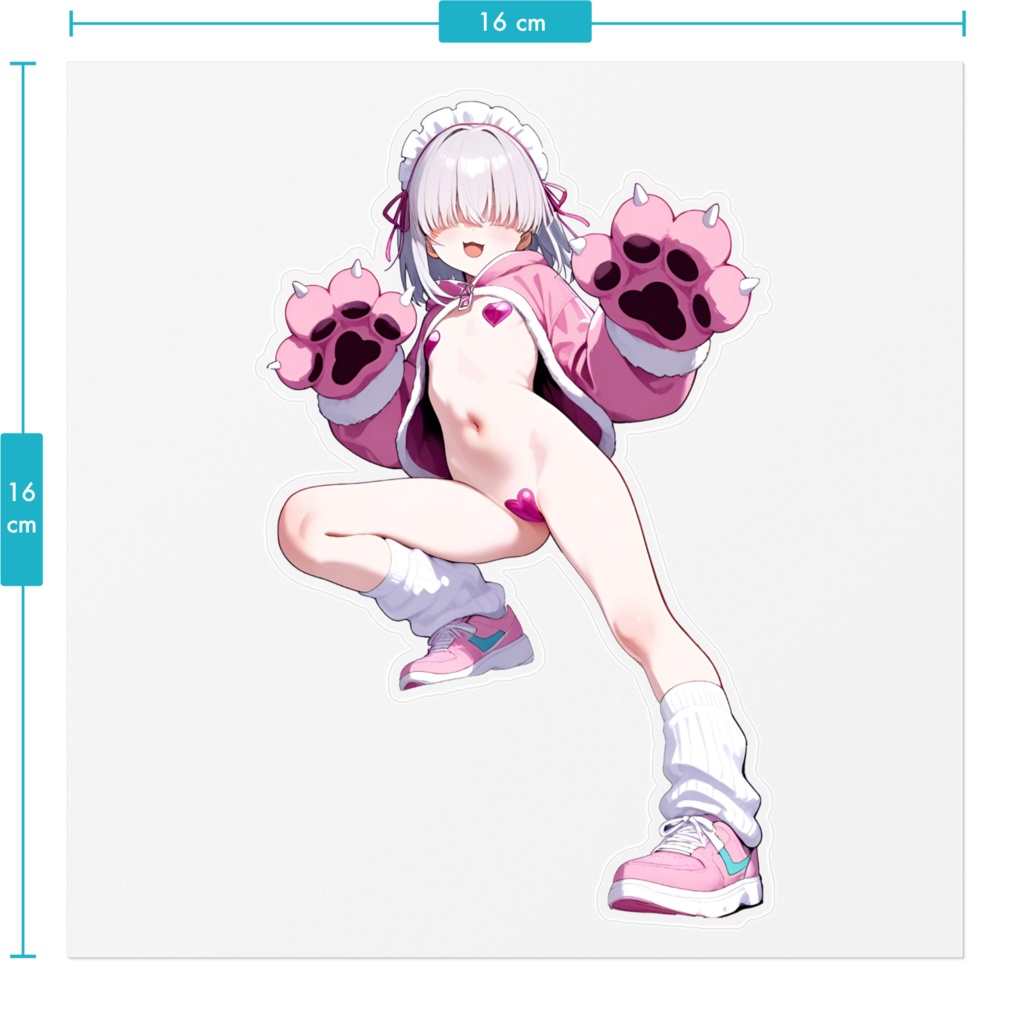 はるちあ★がおがおすたいる♪ステッカー