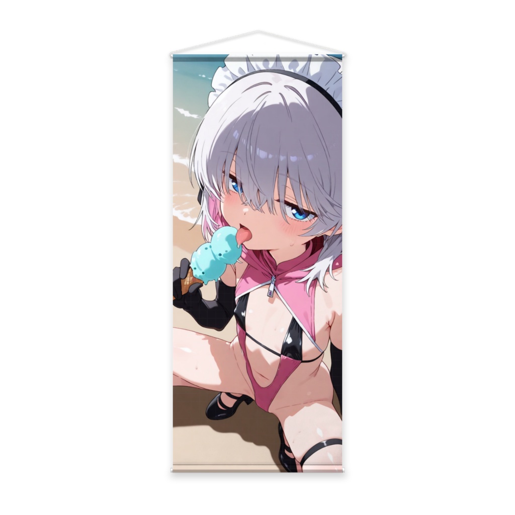 砂澤いちか★れろれろあいす♪おっきいタペストリー！