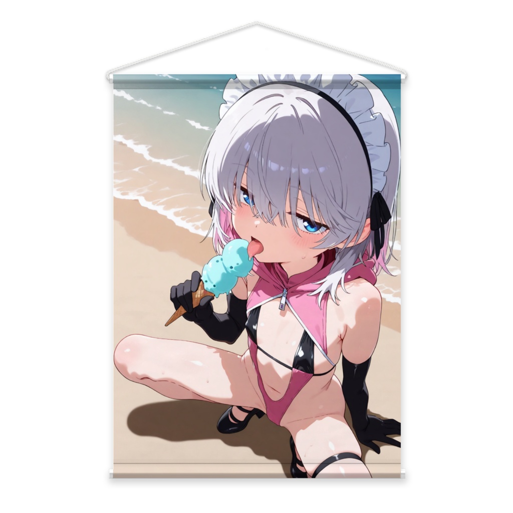 砂澤いちか★れろれろあいす♪タペストリーB2