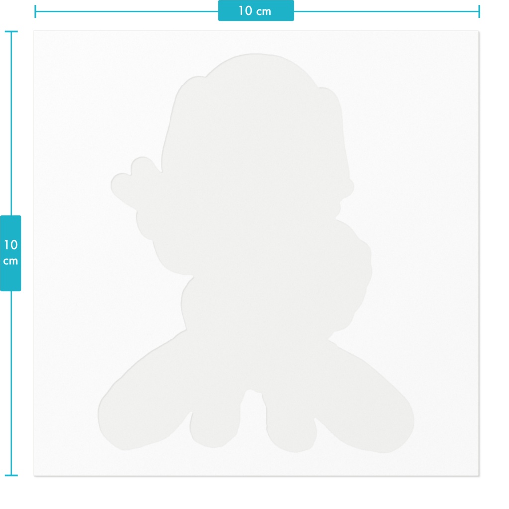 蜂ヶ谷じゅな★しんぐるぴーすステッカー♪