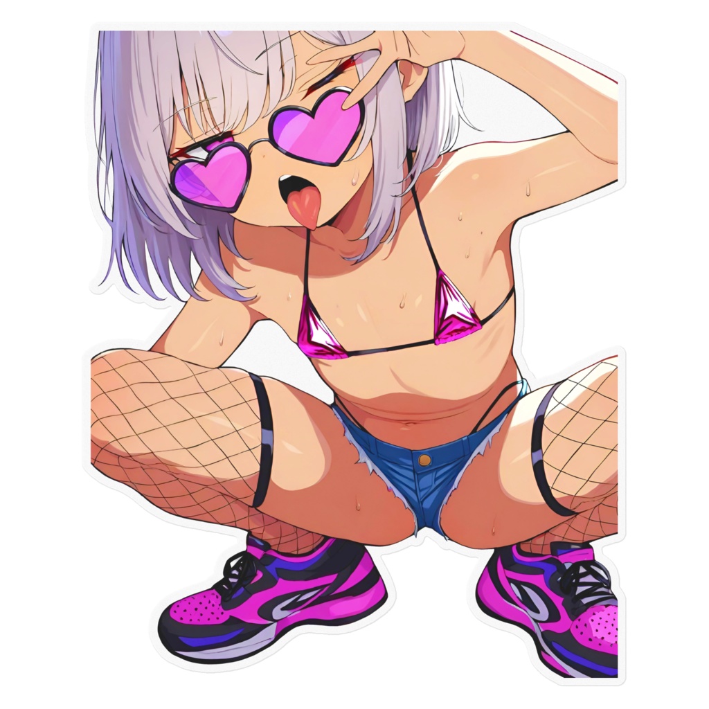 李すみれ💘のぞきこみすてっかー