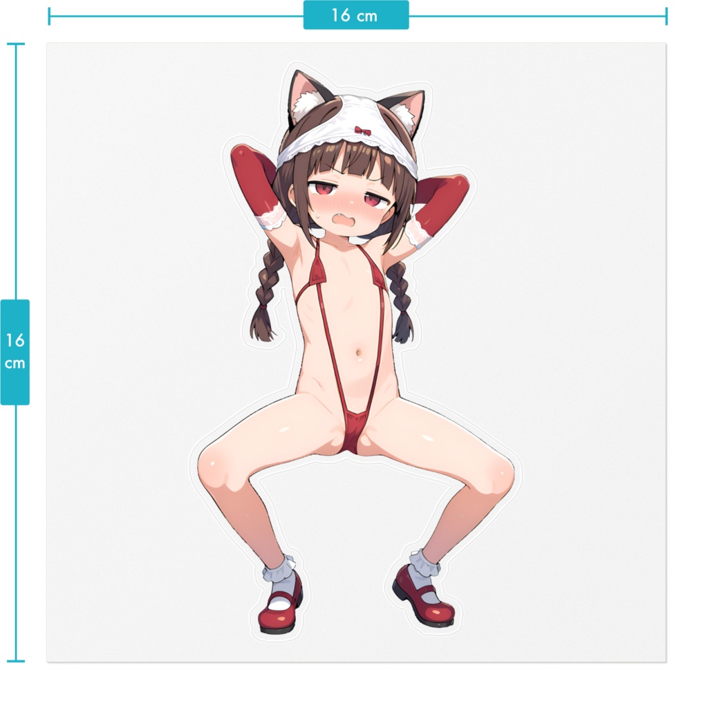 ぱんつがーる🎵すてっかー