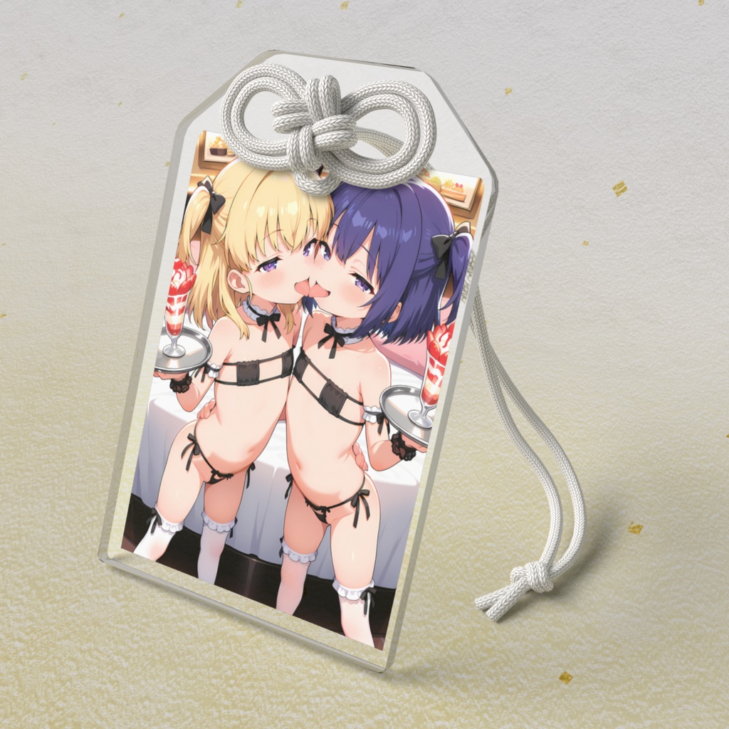 金橋ゆーな&猿山あい🍽️💕らぶらぶお給仕おまもり