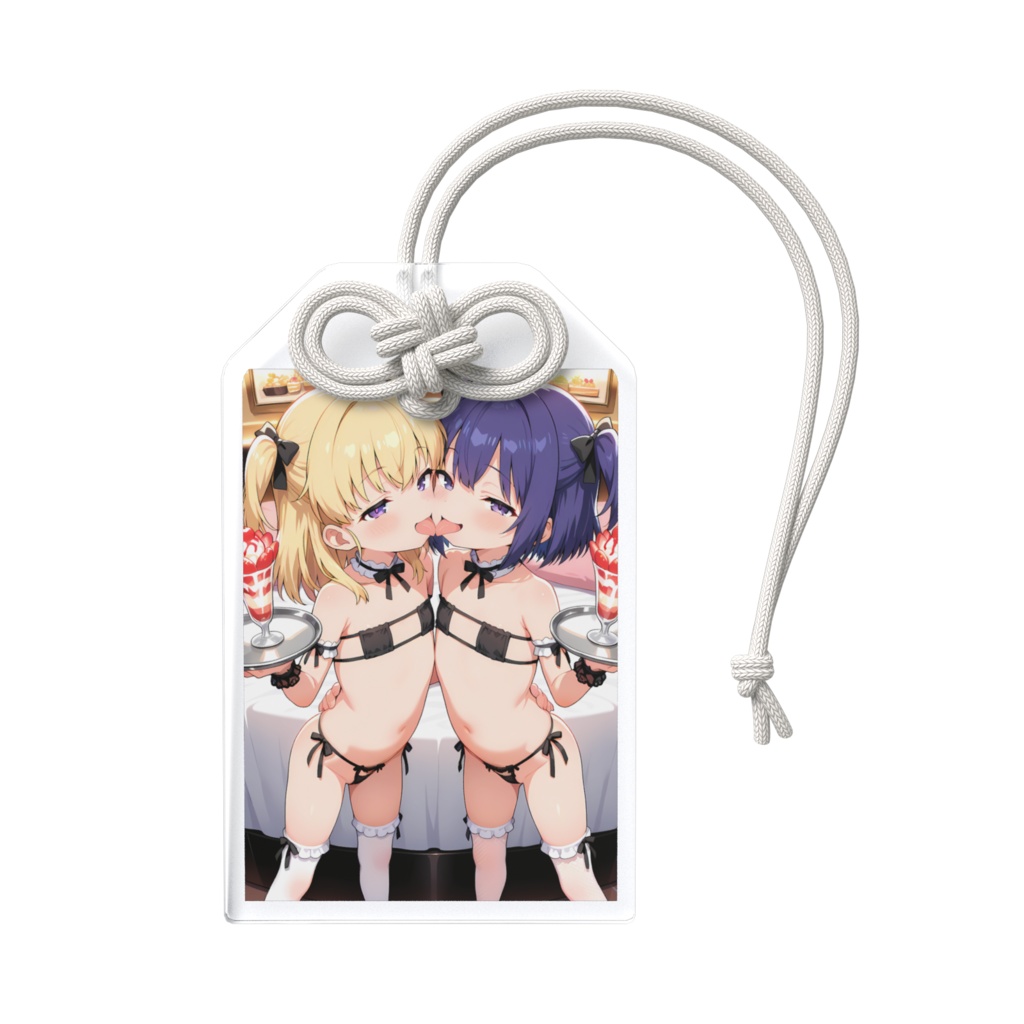 金橋ゆーな&猿山あい🍽️💕らぶらぶお給仕おまもり