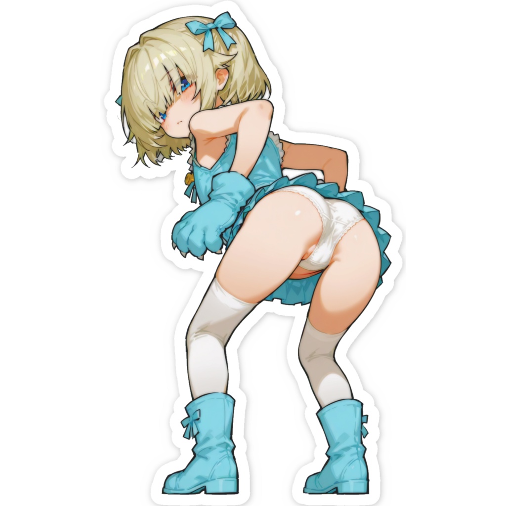 益田まいの おしりスマホステッカー