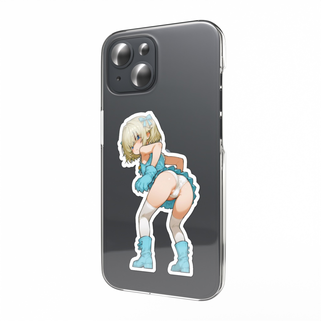 益田まいの　おしりスマホステッカー