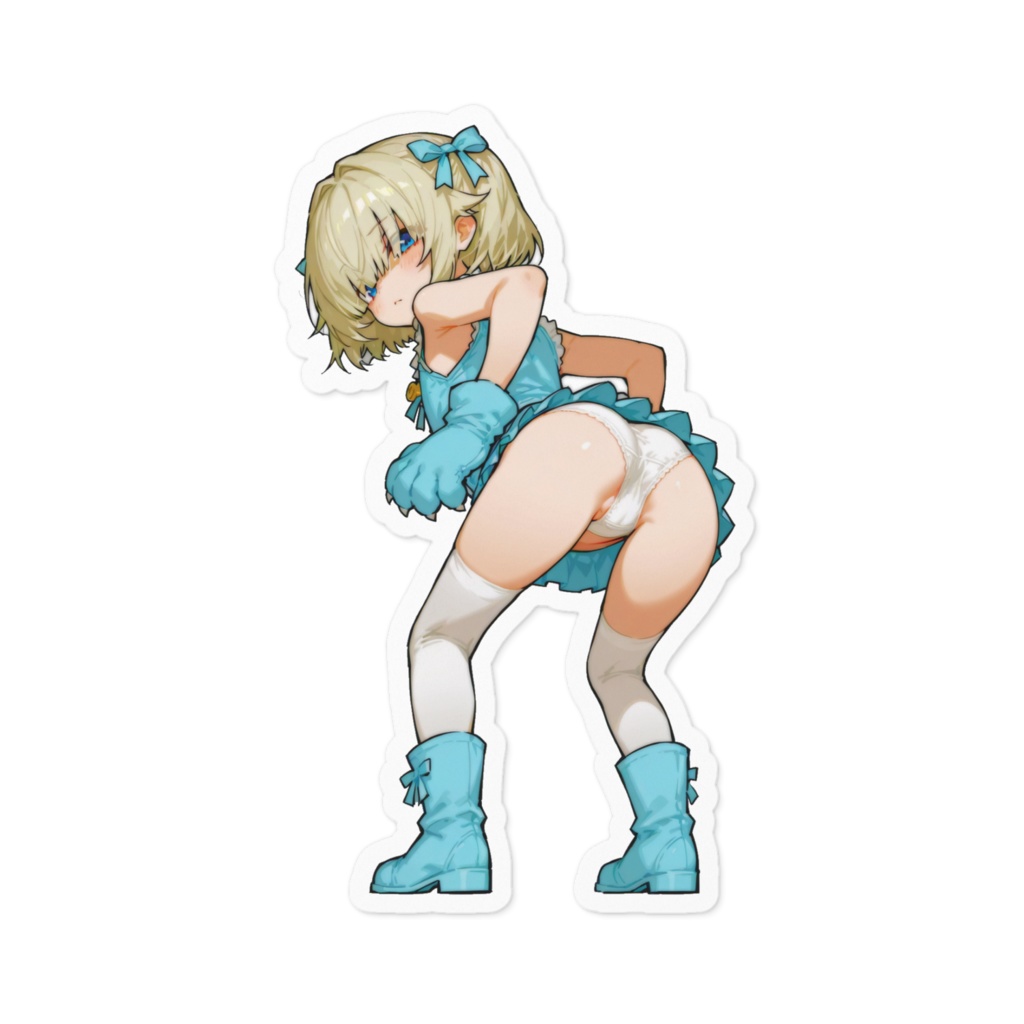 益田まいの おしりステッカー