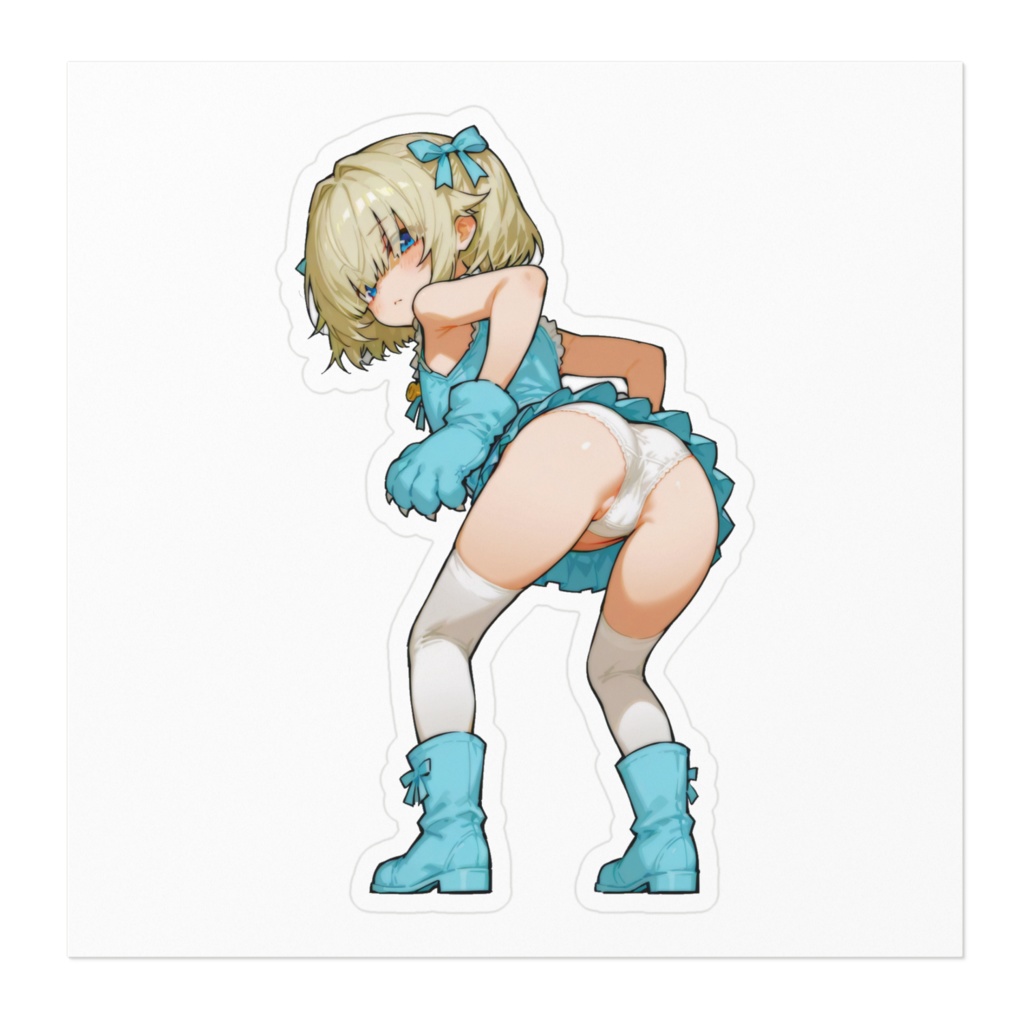 益田まいの おしりステッカー