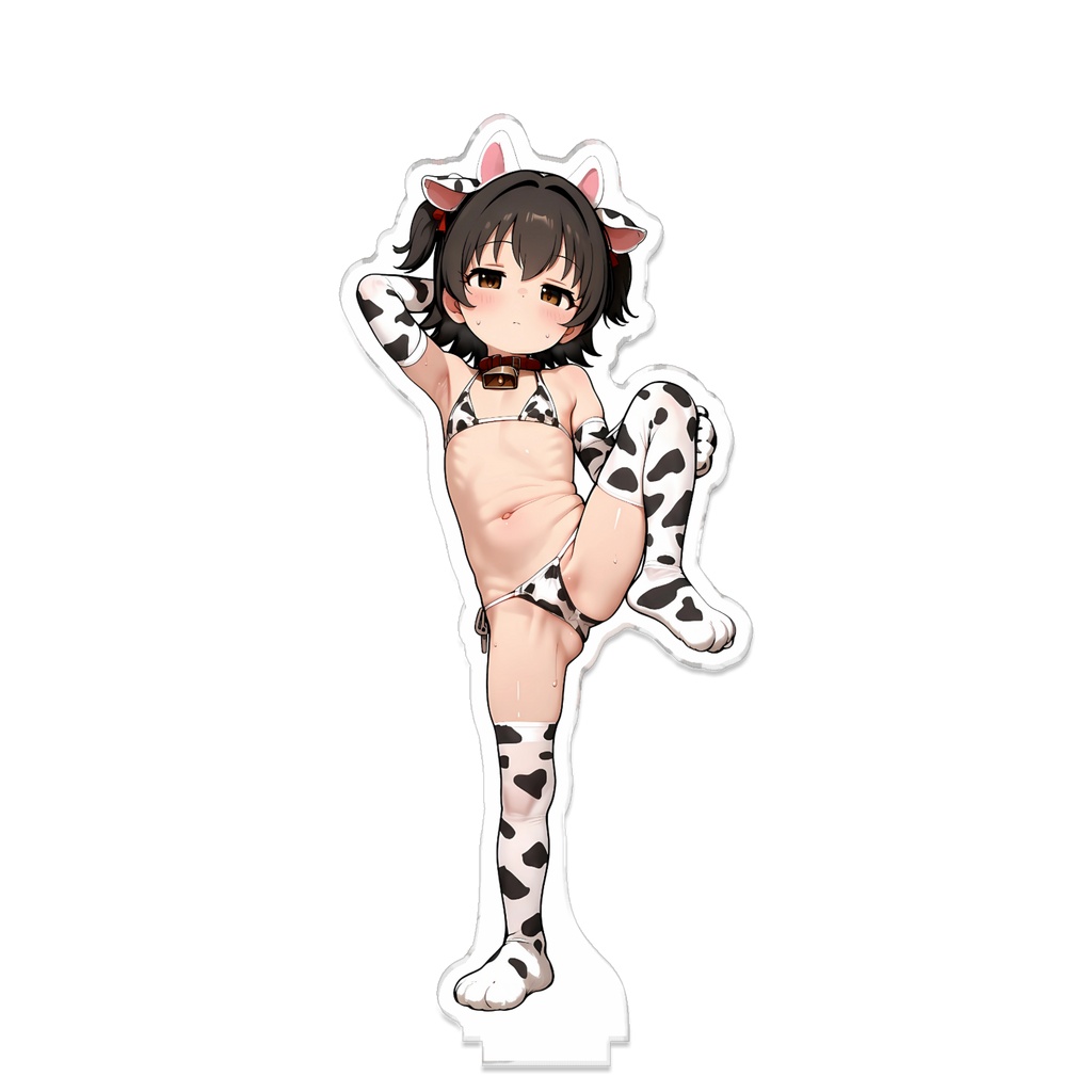 赤城みりあ 牛柄ビキニ あくすた