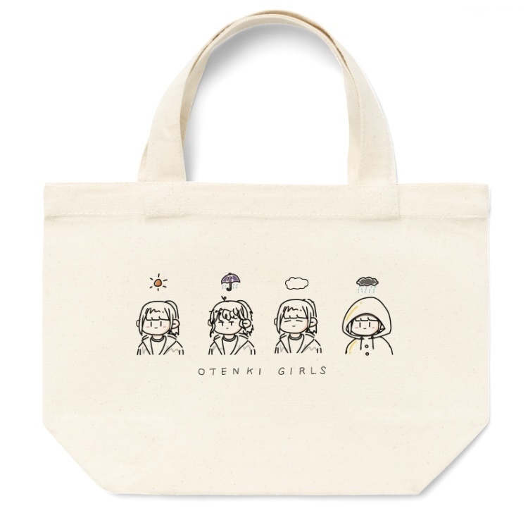 おてんきがーるず トートバッグ