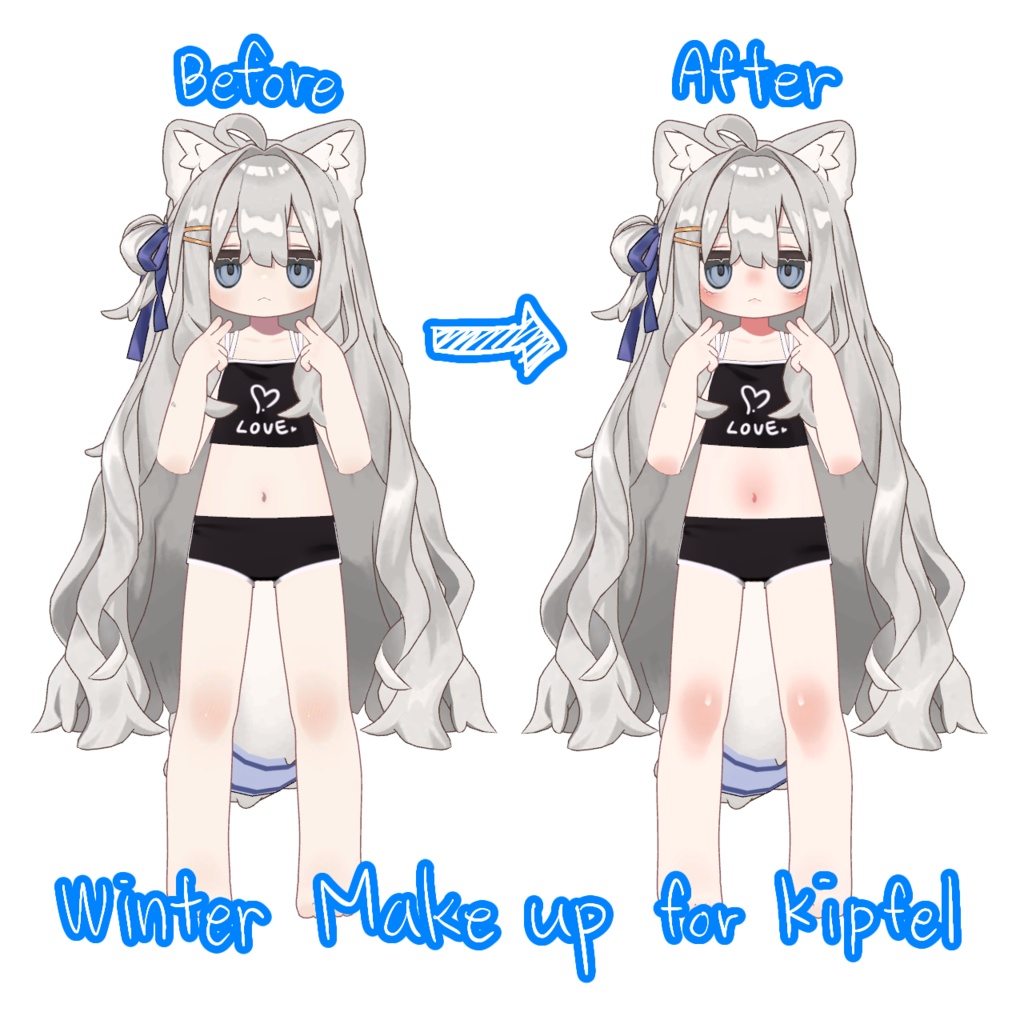 ❄ Winter ❄ Make up Texture for Kipfel(キプフェル)