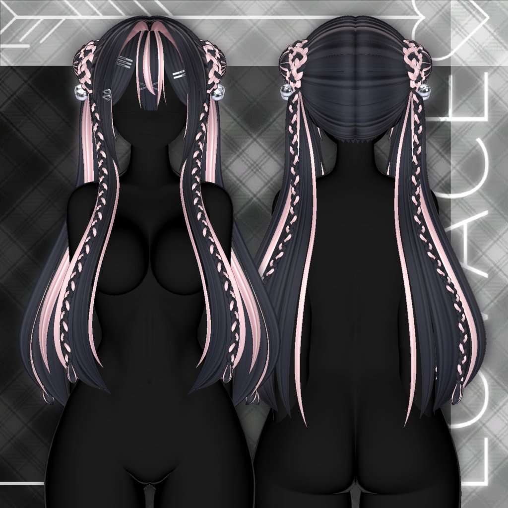 🔮 Braid Bun Hair 🔮