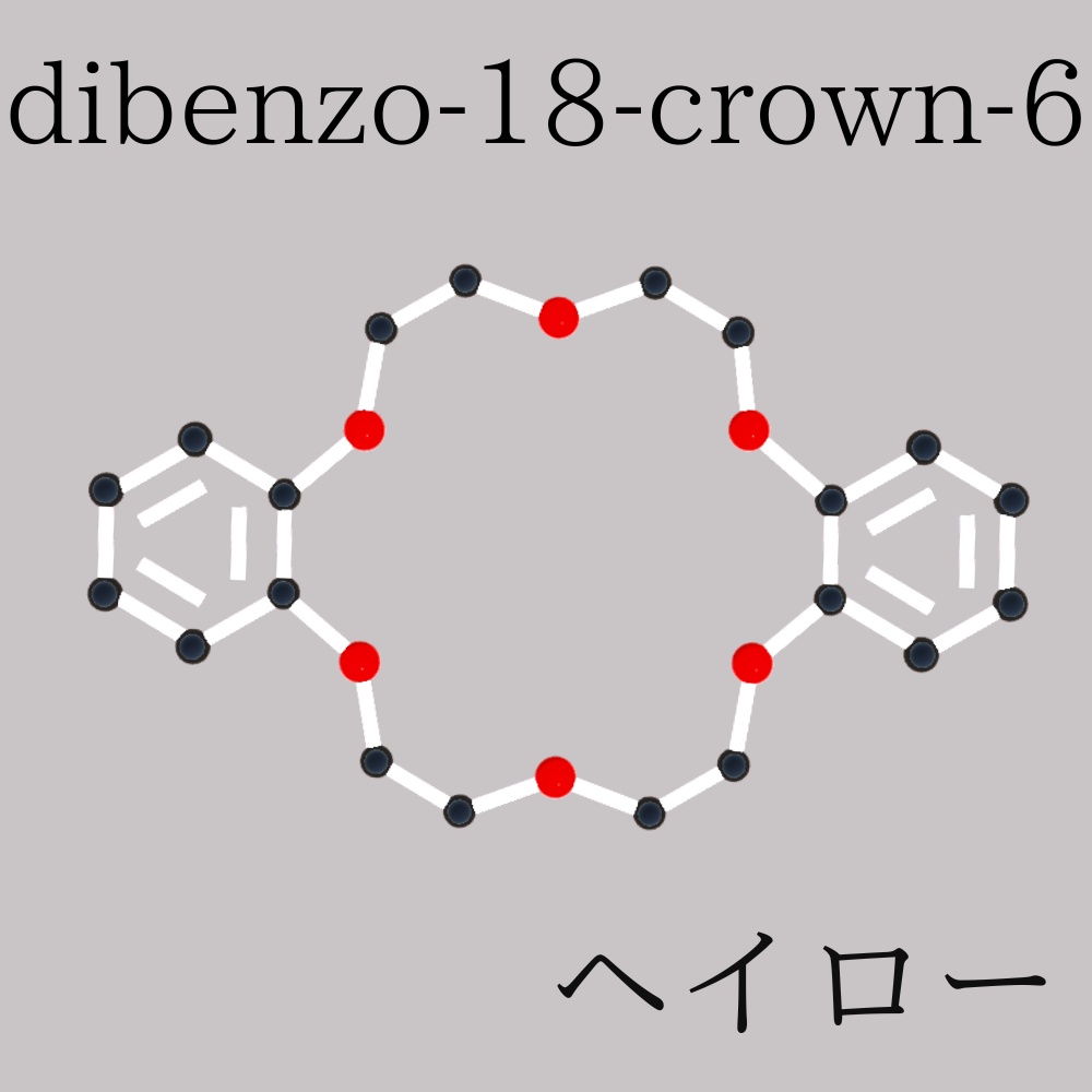 Crown ether_クラウンエーテルヘイロー
