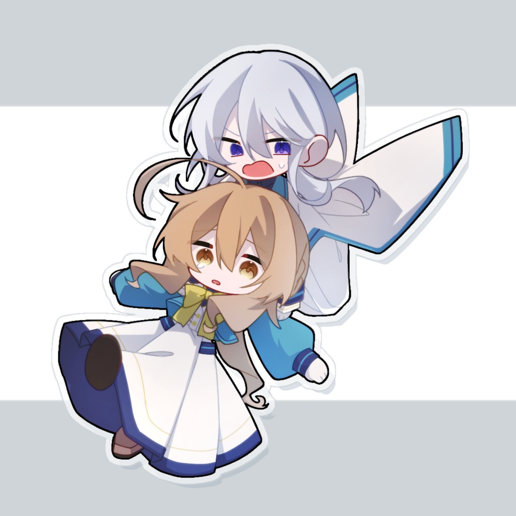シリモニ アクリルキーホルダー