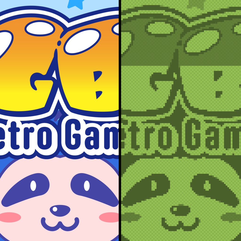 Photoshopでレトロゲーム風加工