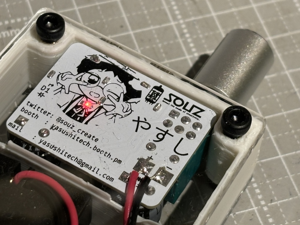 名刺付きヘッドホンアンプ YA-LM4880