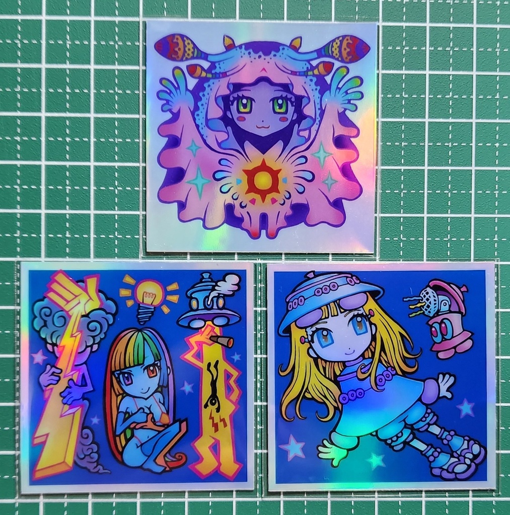 NUGC2024第4幕「虹とUFO」3枚入り