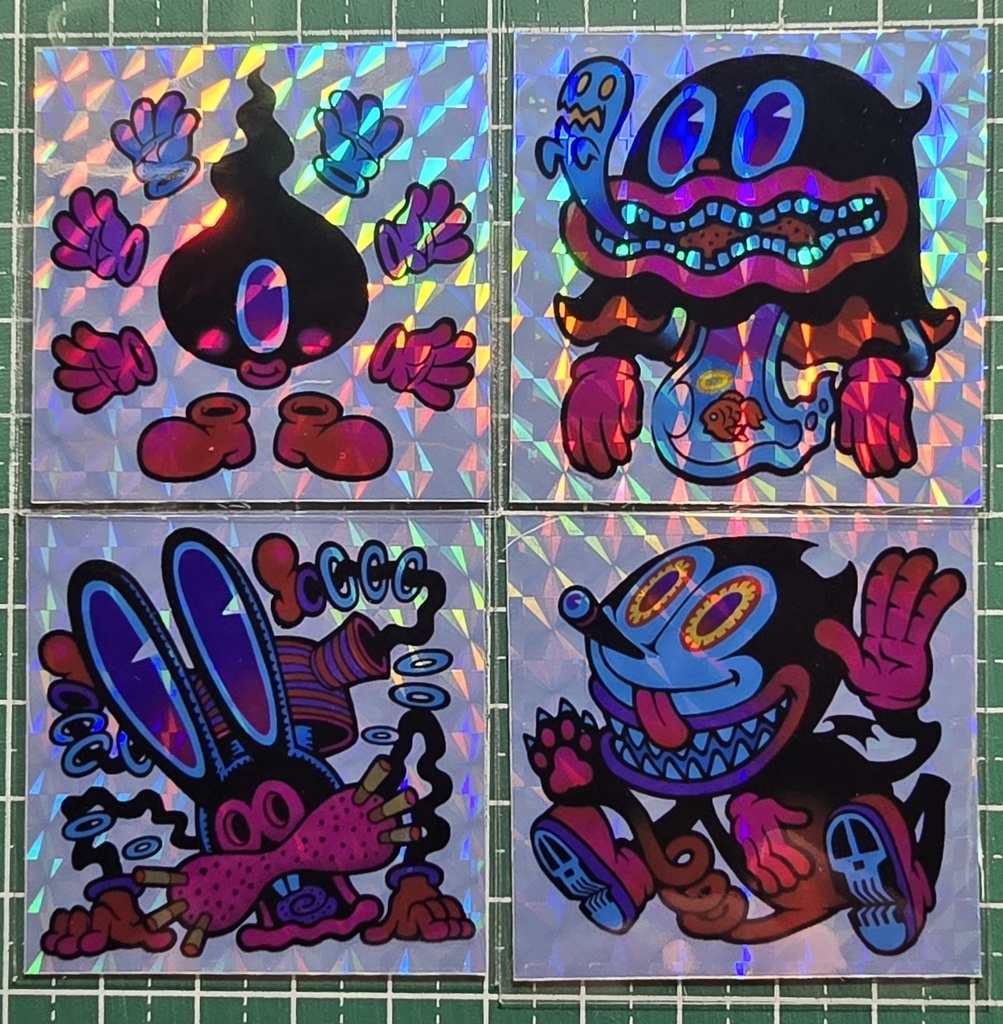 クロマシマン（再販１）01-04/4枚入り