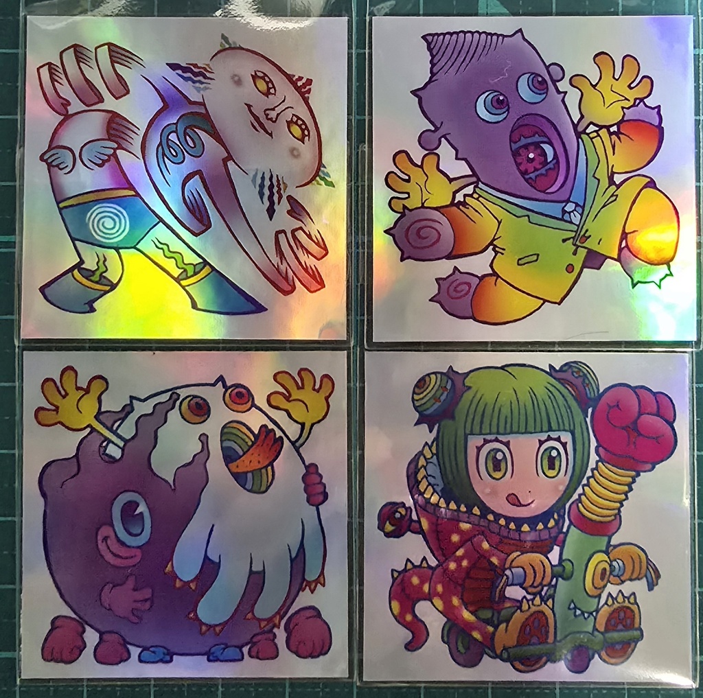 「ニジマシマン/ランダム（２）」4枚入り