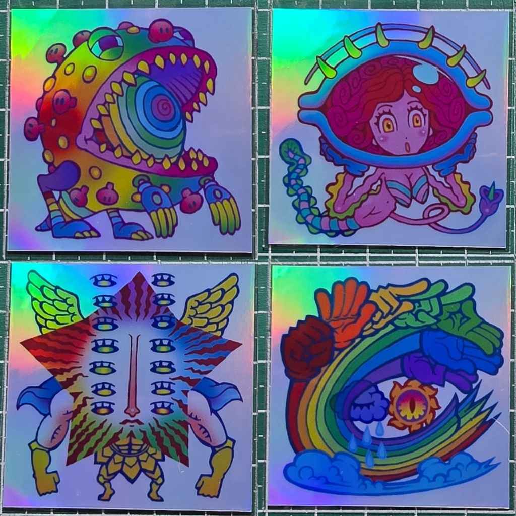 「ニジマシマン/ランダム(4)」4枚入り