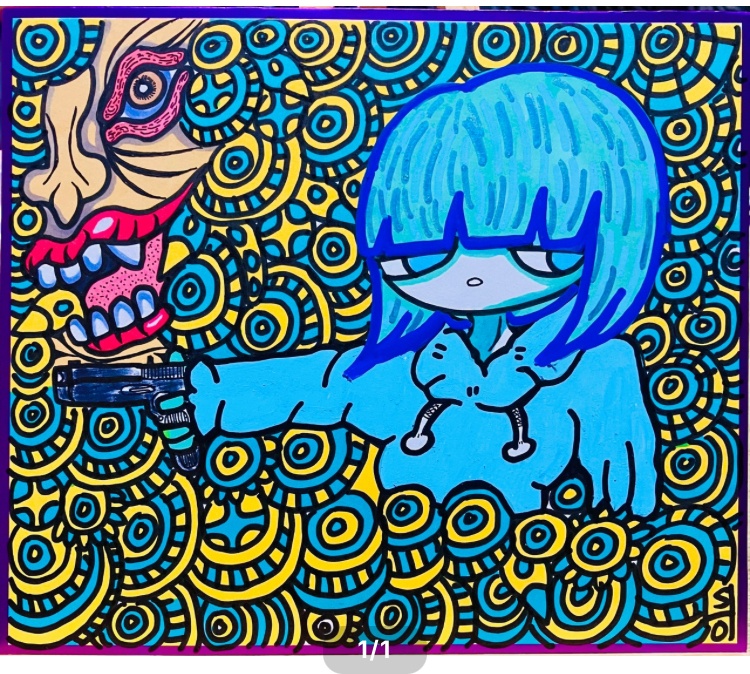 Shoot with a Blue Heart