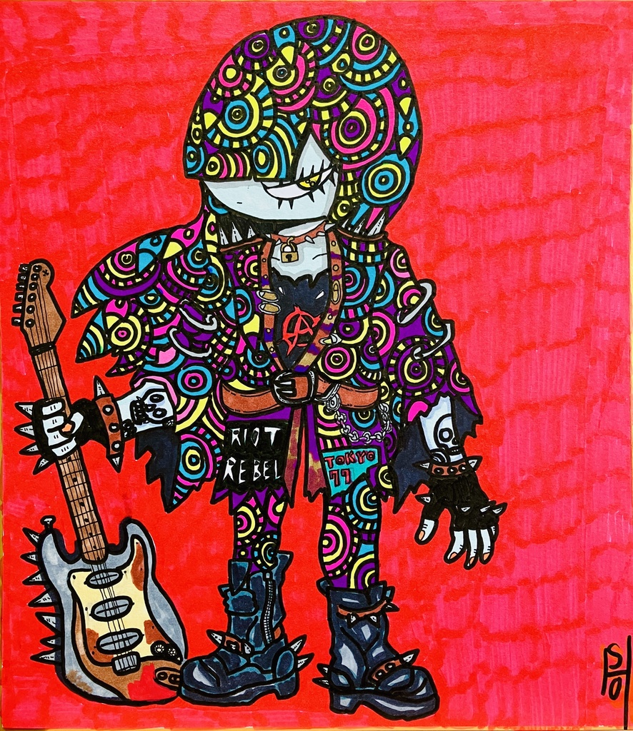 Title: "Japanese-style Punk"  
