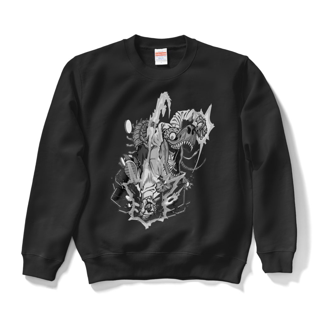 タマクラくん モノクロver スウェット