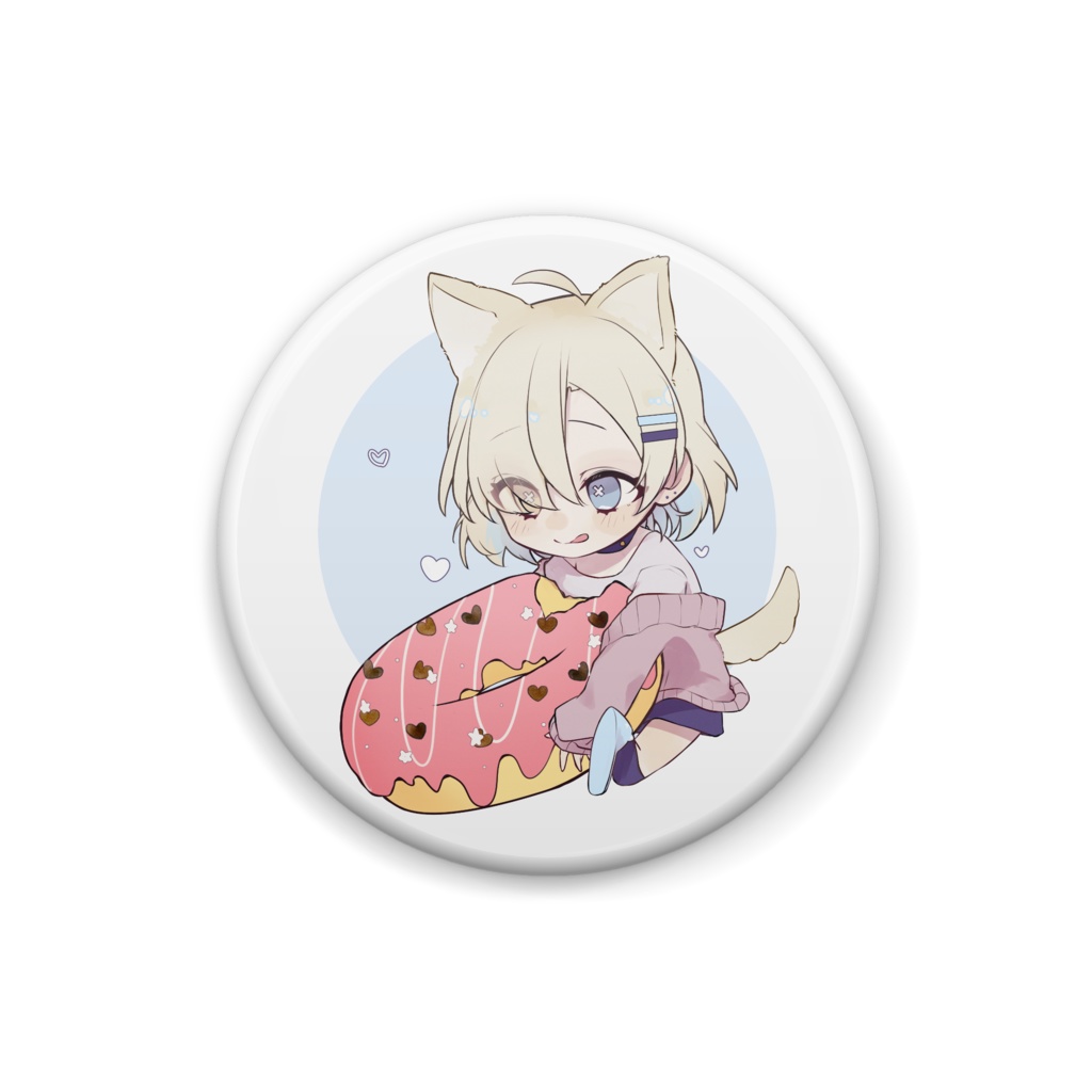 🍩まなくん【缶バッジ】