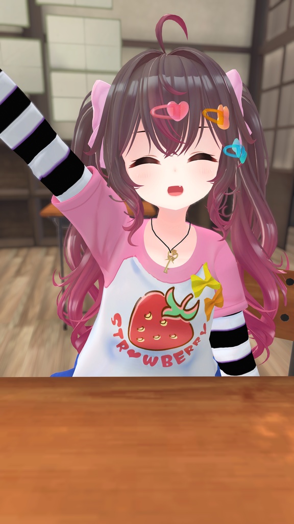 【複数アバター対応】Pinky Girl コーデセット #MeltyWear【MA対応】