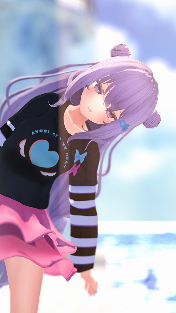 【複数アバター対応】Pinky Girl コーデセット #MeltyWear【MA対応】