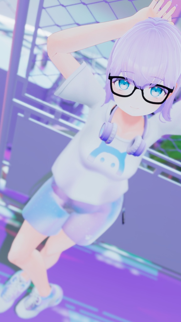 【複数アバター対応】Running Cat スポーツコーデセット #MeltyWear【MA対応】