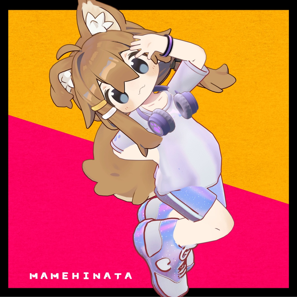 【複数アバター対応】Running Cat スポーツコーデセット #MeltyWear【MA対応】