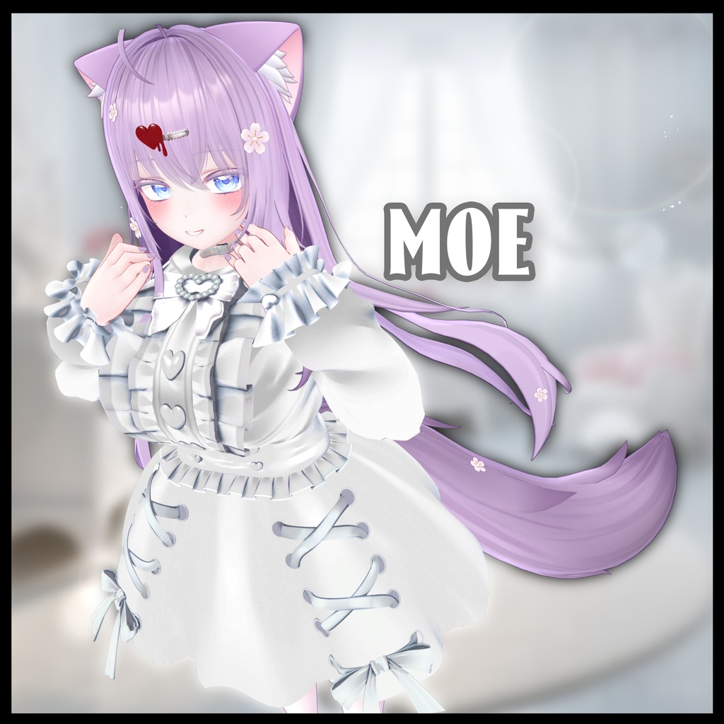 【AFKモーション付】【複数アバター対応】地雷ロリータ コーデセット #MeltyWear【MA対応】