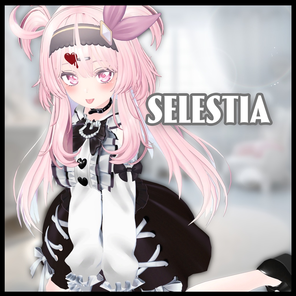 【AFKモーション付】【複数アバター対応】地雷ロリータ コーデセット #MeltyWear【MA対応】