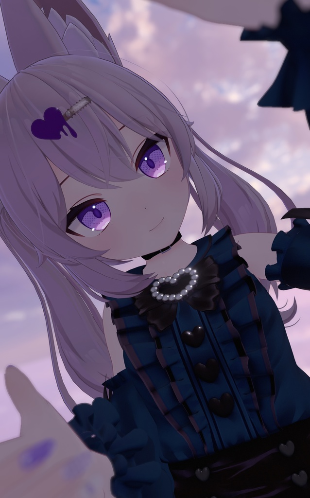 【AFKモーション付】【複数アバター対応】地雷ロリータ コーデセット #MeltyWear【MA対応】