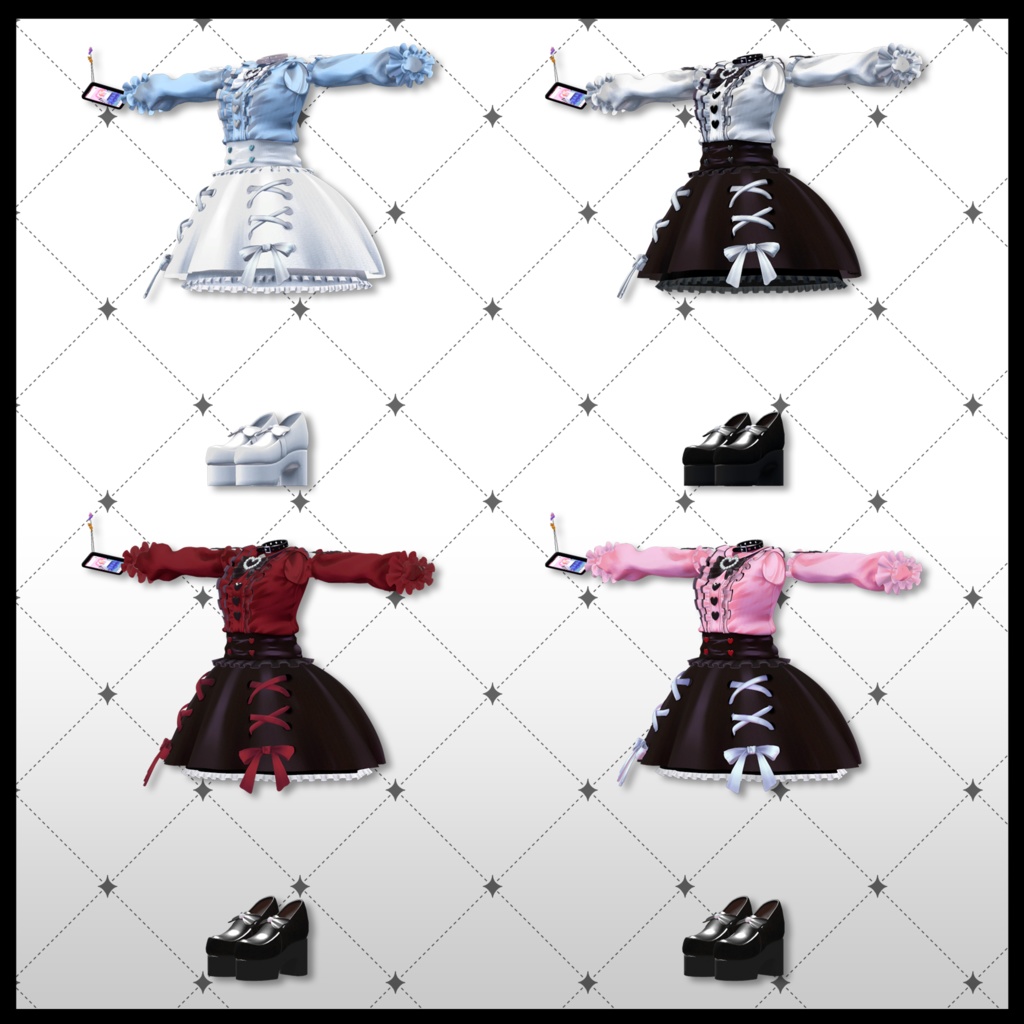 【リアアリス専用】MeltyWear リアアリス3点セット #MeltyWear【MA対応】