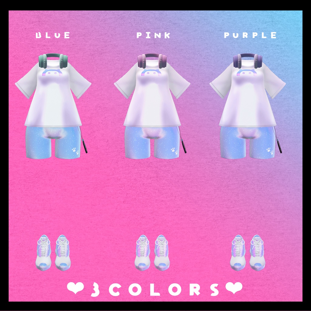 【改変セット】ルルネちゃん3点セット #MeltyWear 【MA対応】