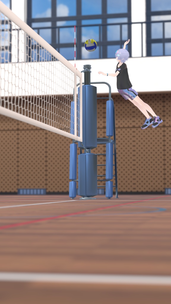 【複数アバター対応】Dancing Cat スポーツコーデセット #MeltyWear【MA対応】