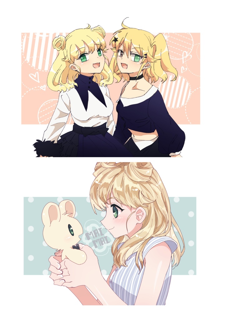 【B5/フルカラーイラスト集】だって、新旧コテがスキ!