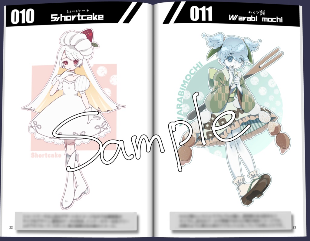 A5フルカラーイラスト集「Mai’s Character Design Book」