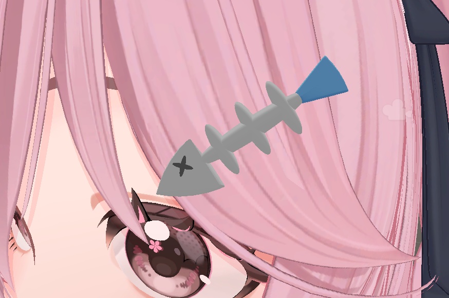 【VRC想定】おさかなへあぴん