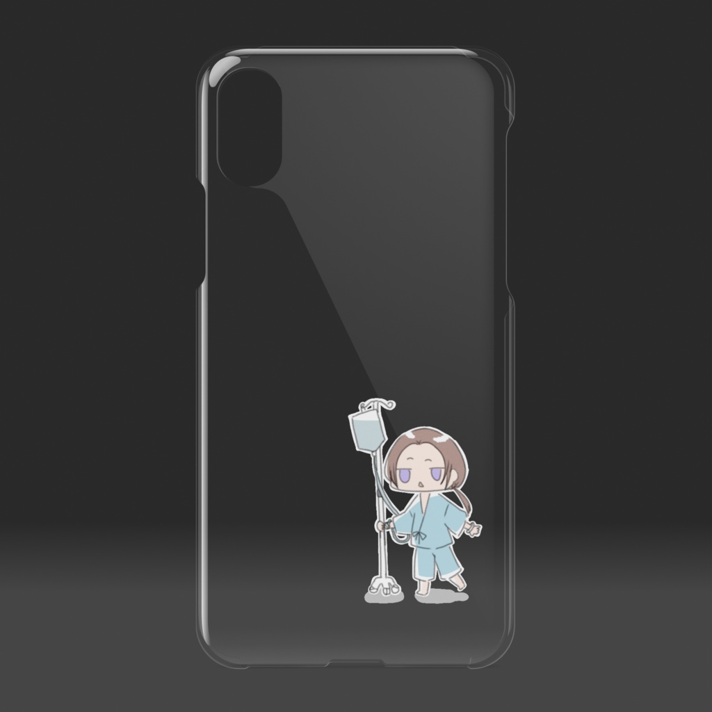 点滴ちゃん iPhoneケース