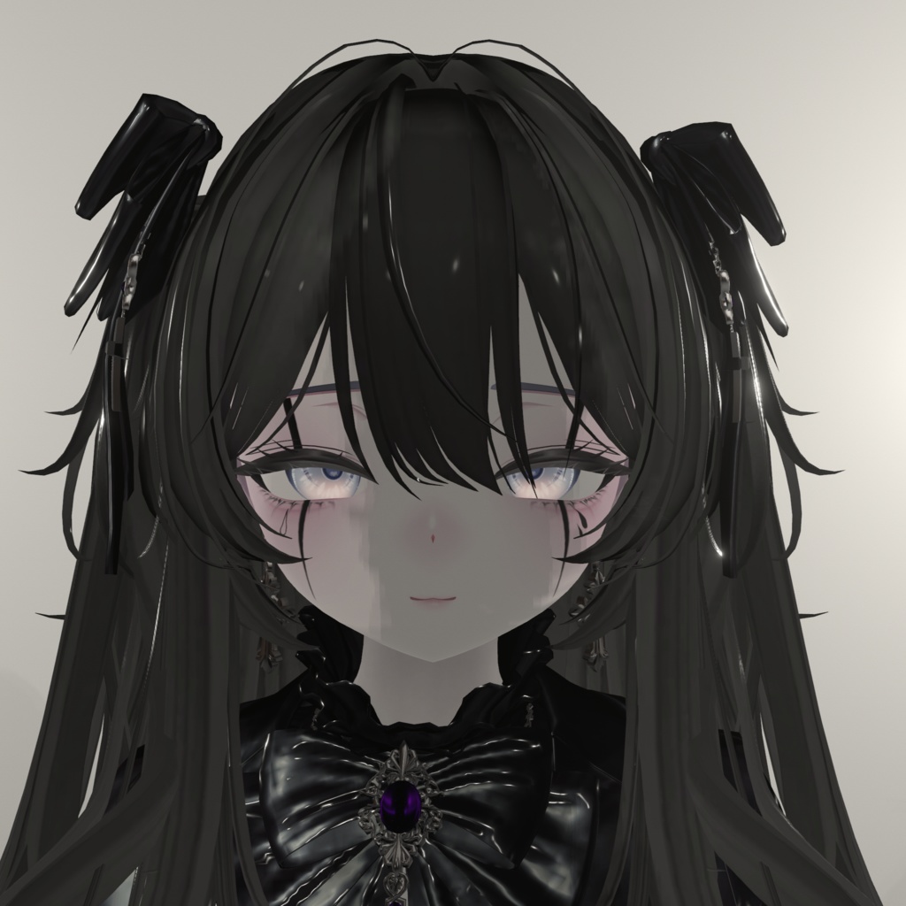 【5アバター対応】Clown&teardrop Face Tatto