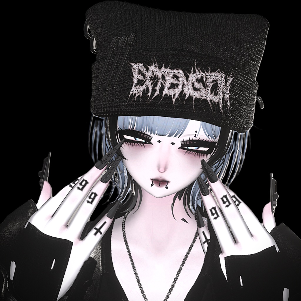 【森羅】666 Finger Tatto【水瀬】