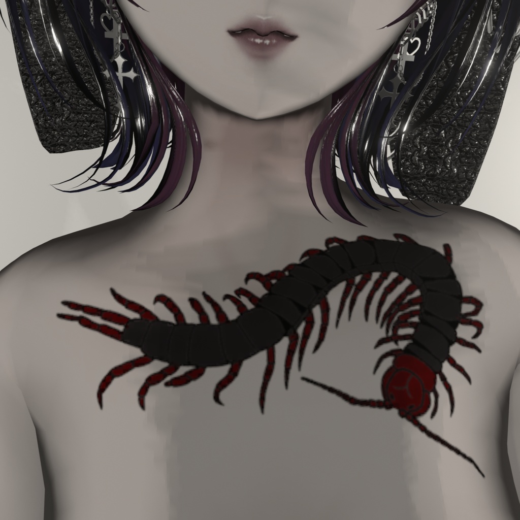 【鎖骨、腕】百足
