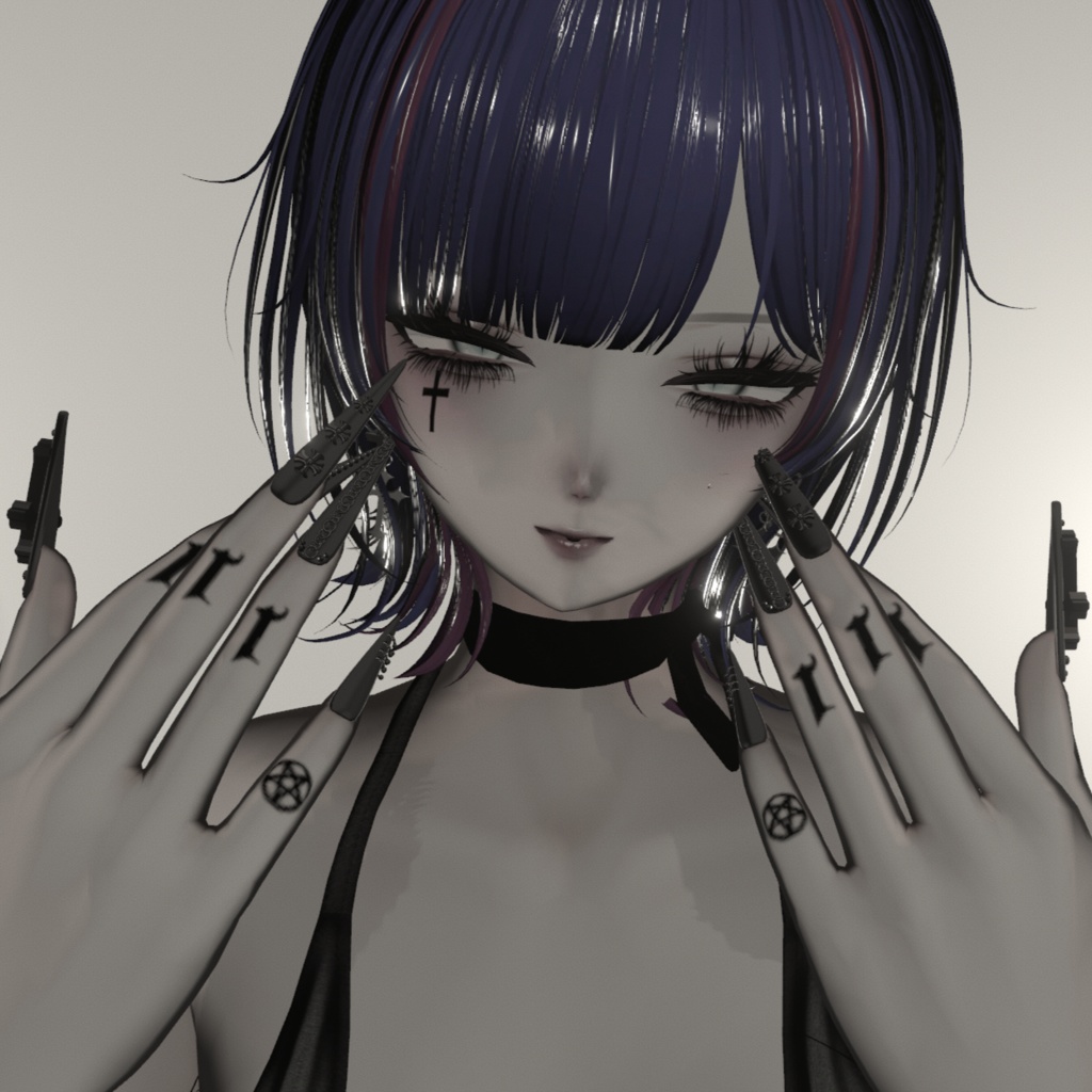 【森羅】111 Finger Tatto【水瀬】