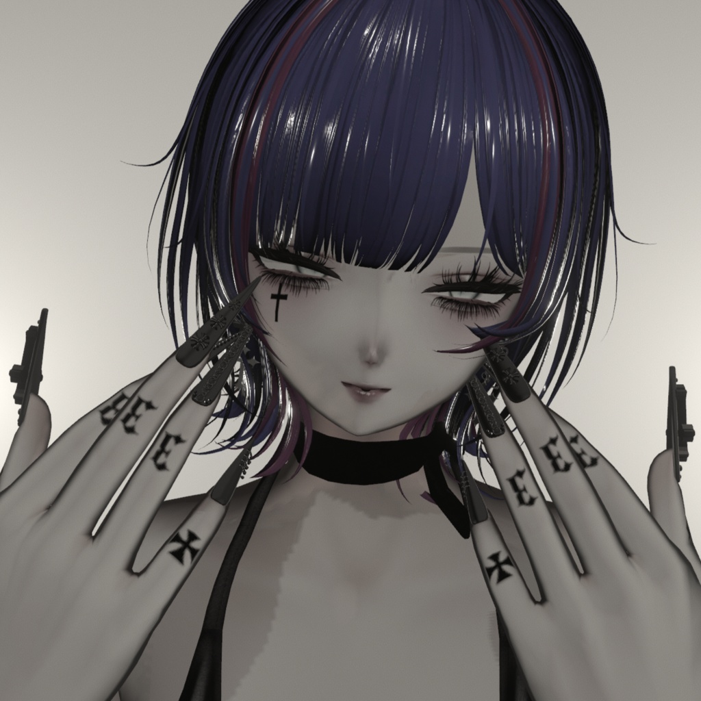 【森羅】333 Finger Tatto【水瀬】